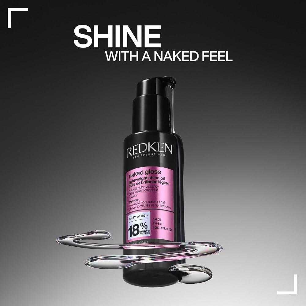 NEW: Redken Naked Gloss Oil is here!